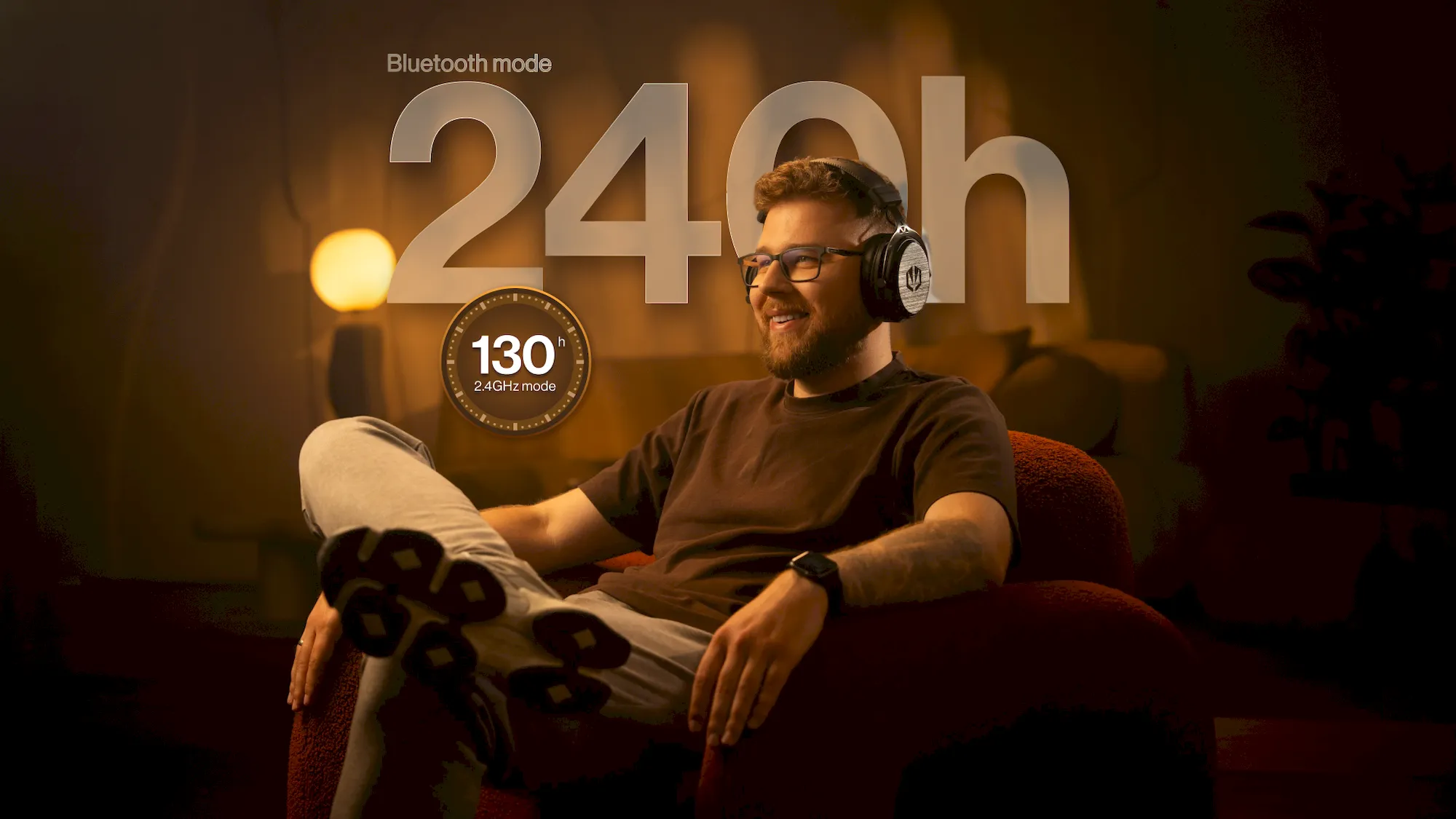 Endorfy Viro Wireless herní sluchátka bílá