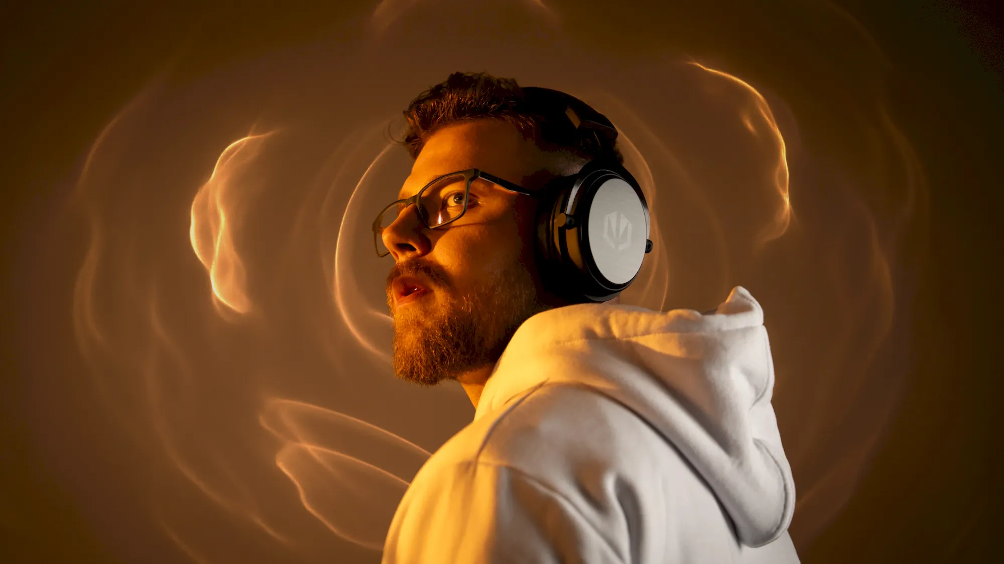 Endorfy Viro Wireless herní sluchátka bílá