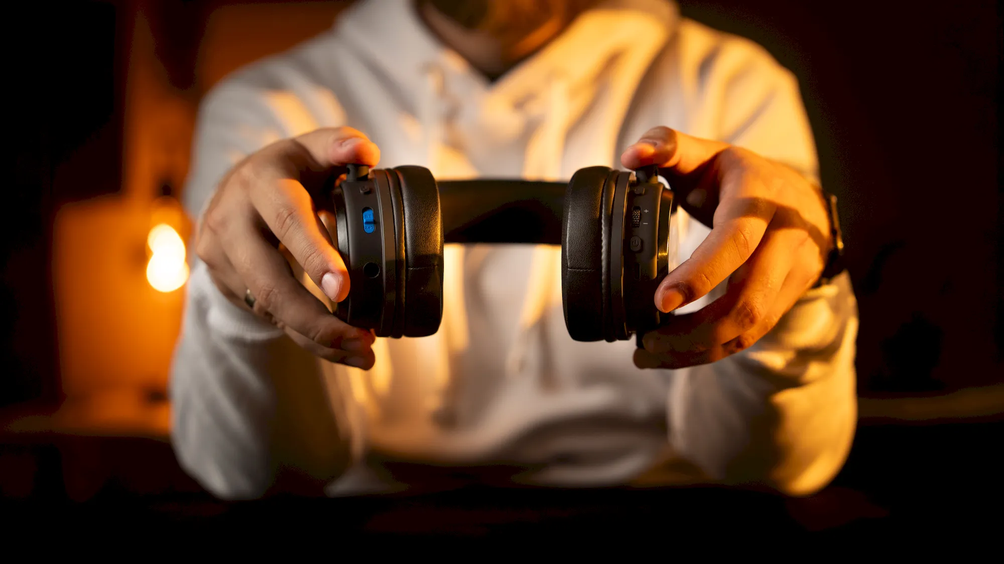 Endorfy Viro Wireless herní sluchátka bílá