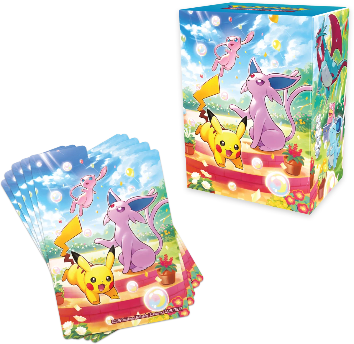 Deck box a obaly na karty Pokémon TCG 30th Celebration Day