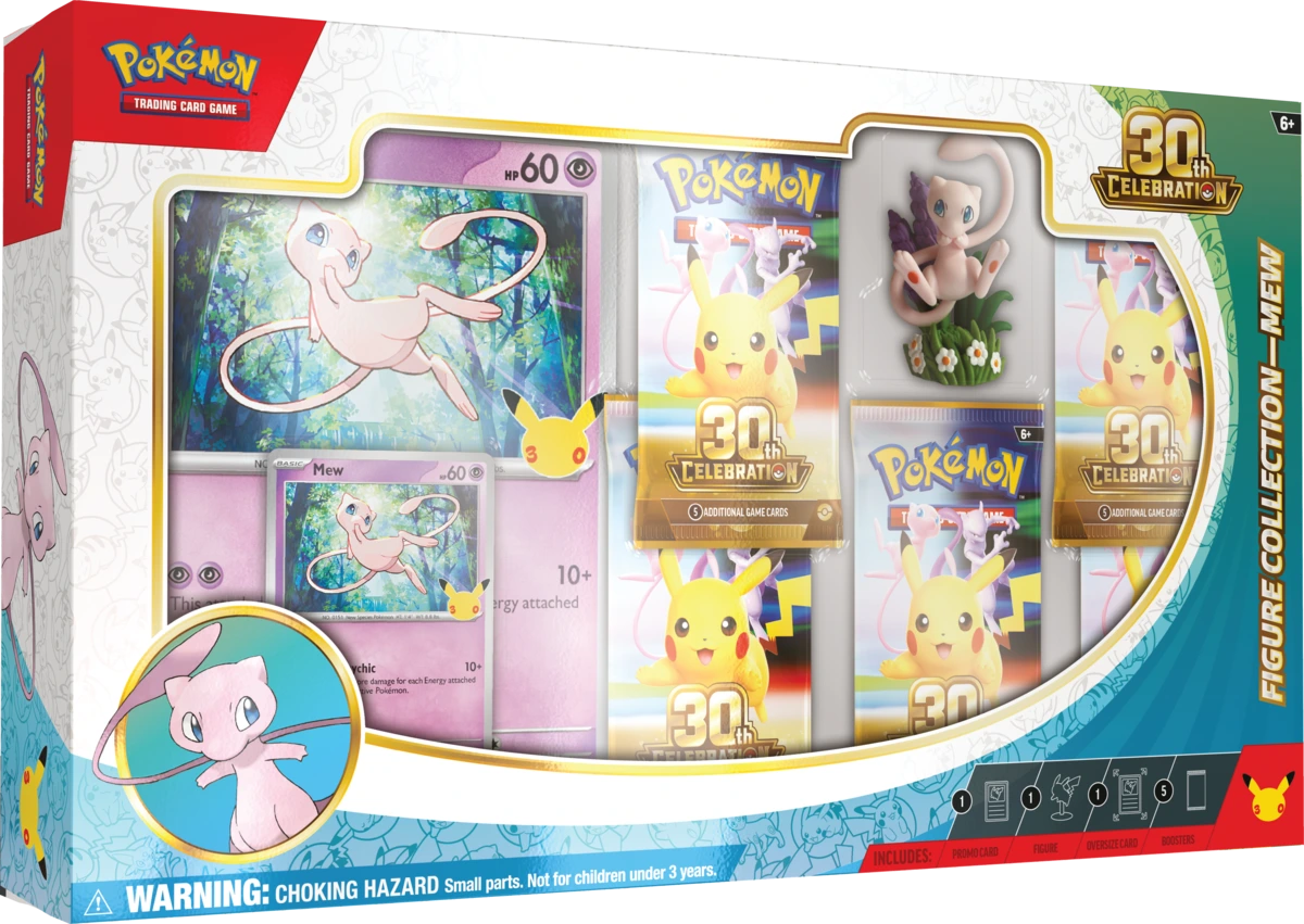 Pokémon TCG 30th Celebration Figure Collection Mew - produktová fotka