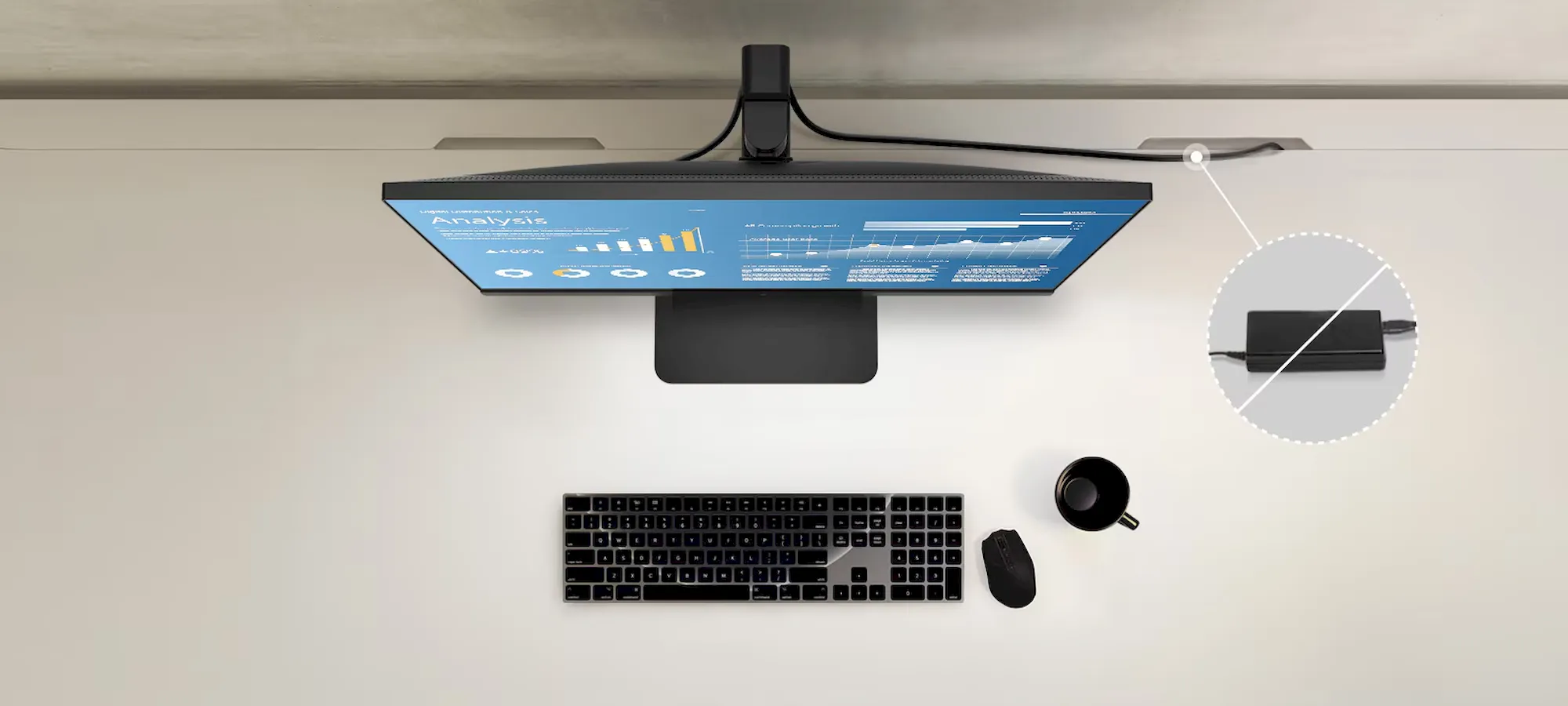 LG 24BA450-B monitor 24"