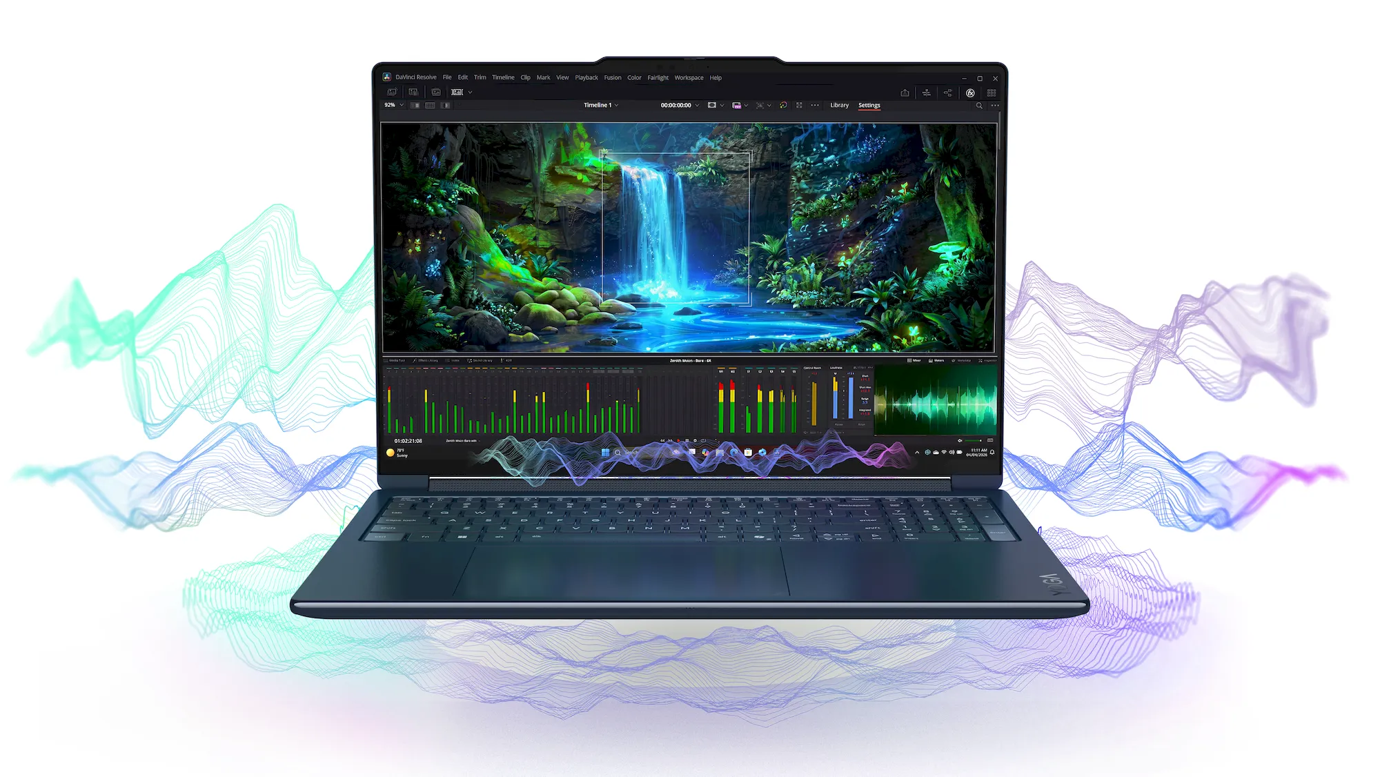 Lenovo Yoga 9 16N1X11 (83N70013CK) NVIDIA RTX Spark N1X modrý