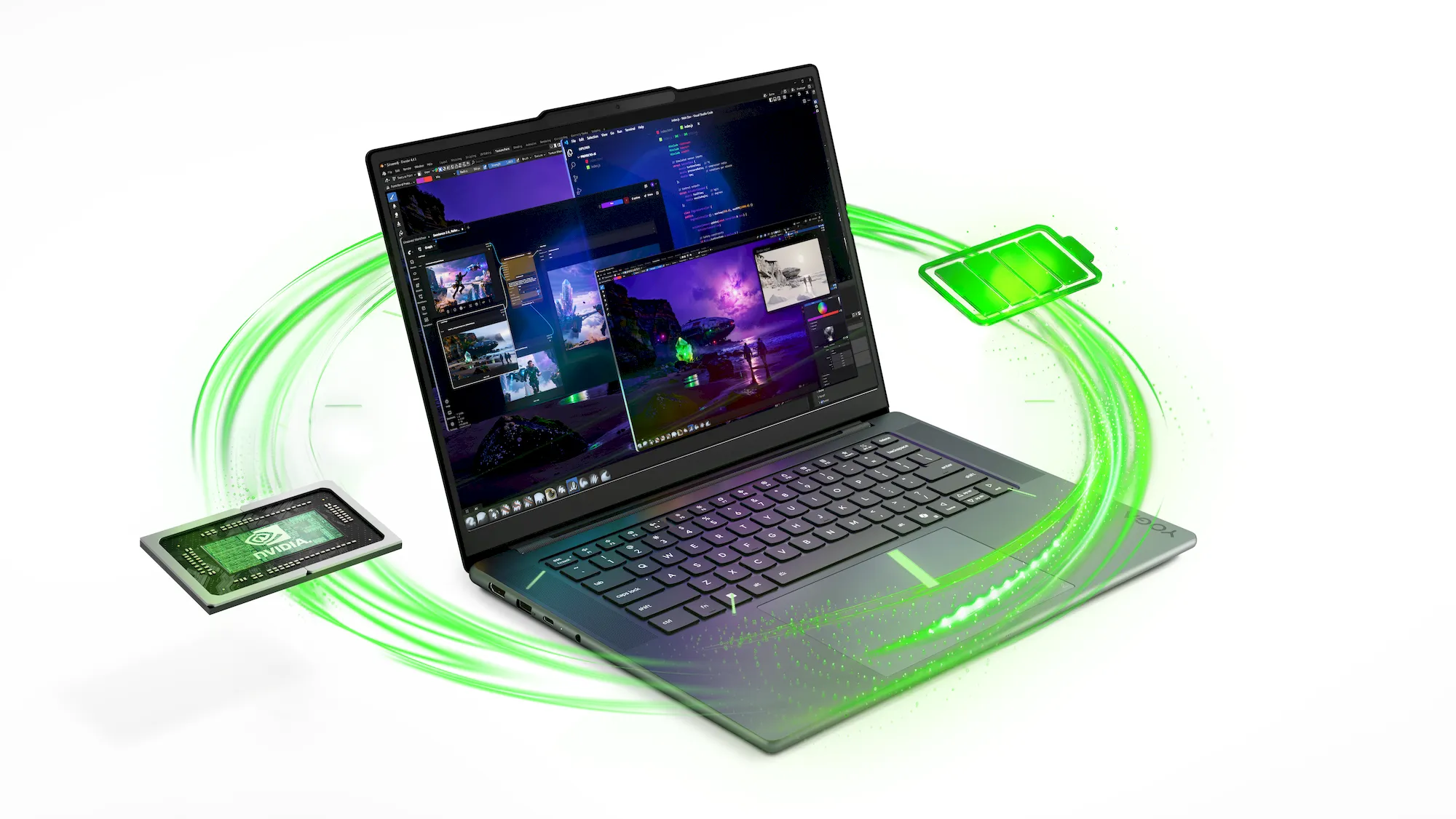 Lenovo Yoga Pro 9 15N1X11 (83SR001QCK) NVIDIA RTX Spark N1X šedý