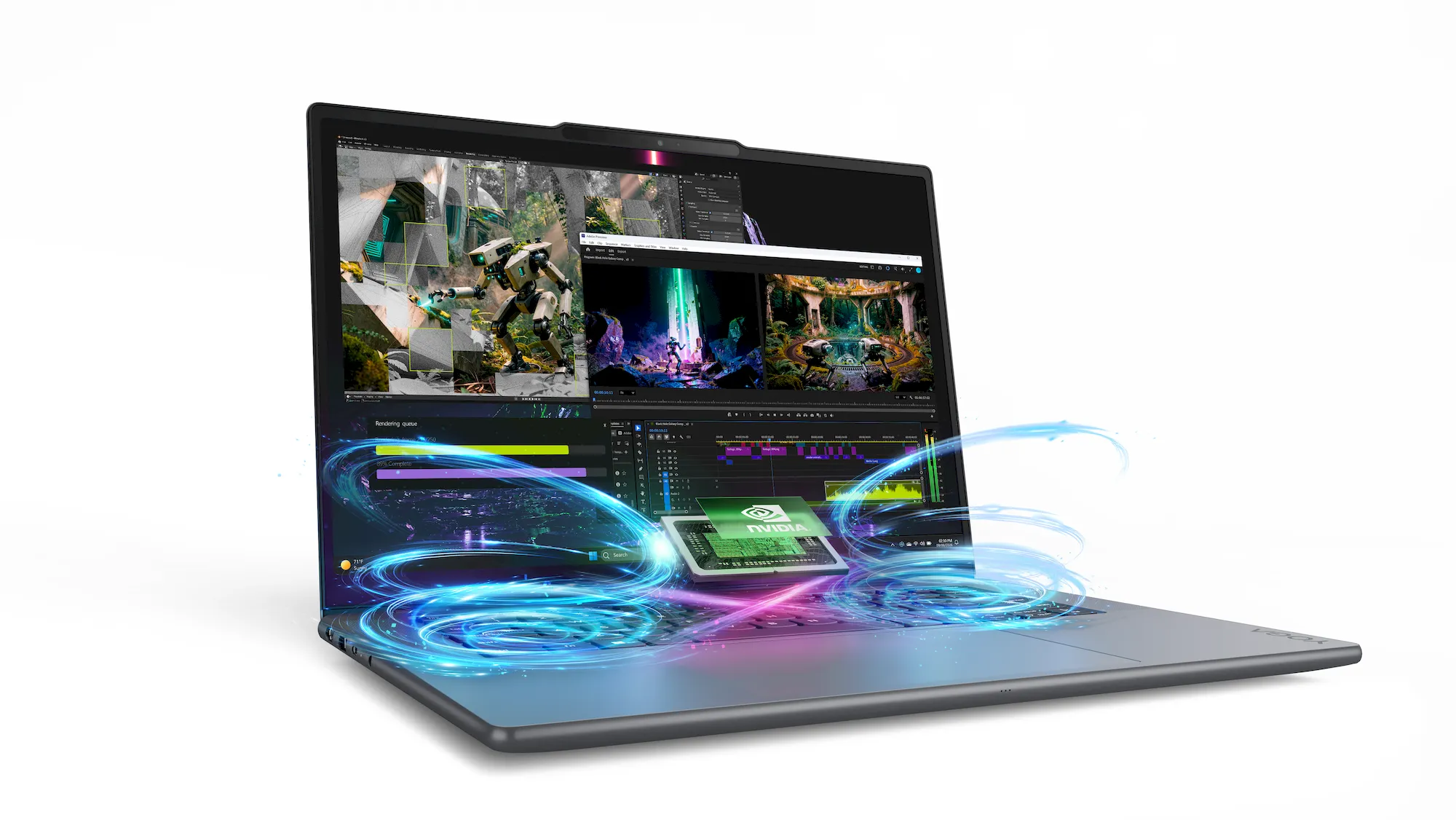 Lenovo Yoga Pro 9 15N1X11 (83SR001QCK) NVIDIA RTX Spark N1X šedý