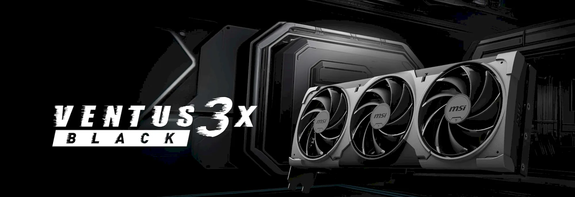 MSI NVIDIA GeForce RTX 5080 16G VENTUS 3X OC BLACK 16GB GDDR7