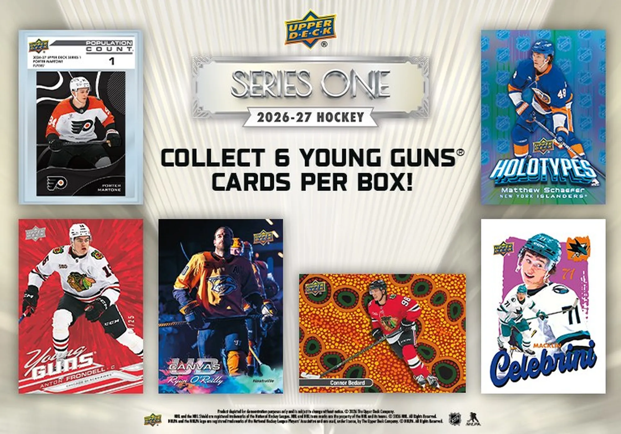 2026-27 Upper Deck Series 1 Hockey Blaster Box