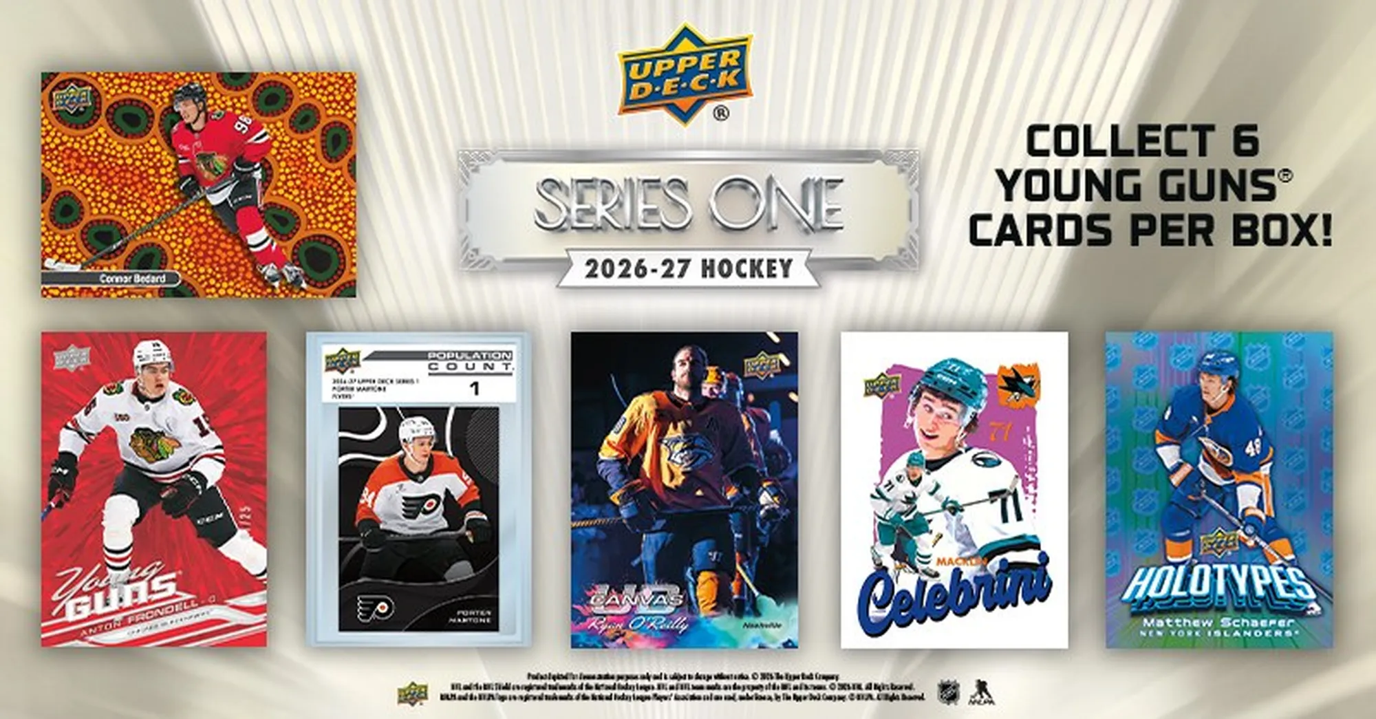 2026-27 Upper Deck Series 1 Hockey TIN Box