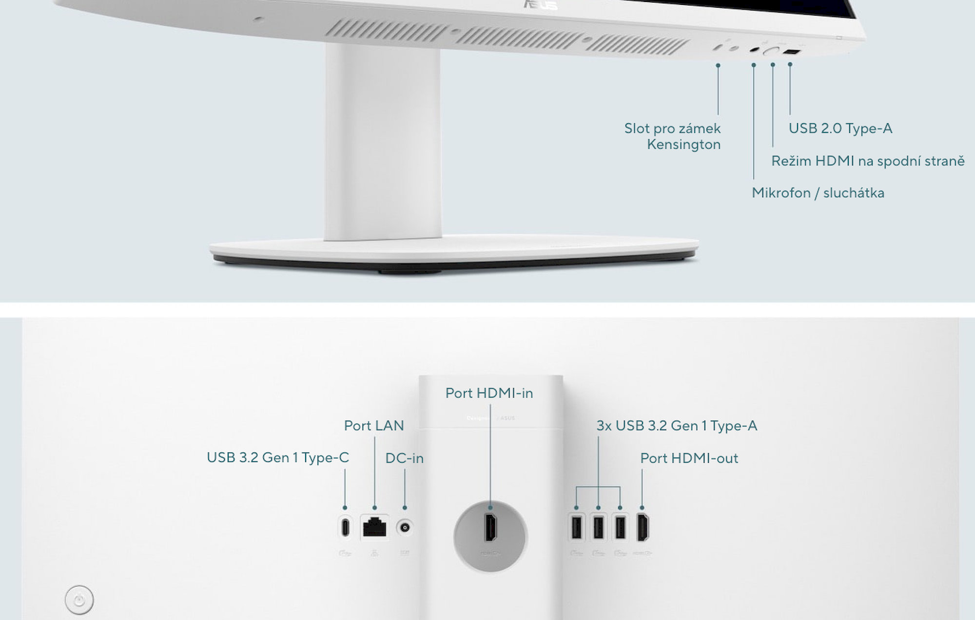 ASUS V400 AiO (V440VAK-WPC576W) bílý