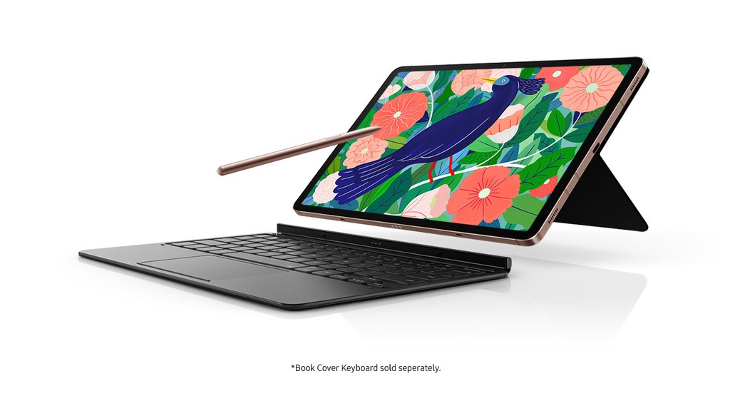 Samsung Galaxy Tab S7+ 5G modrý