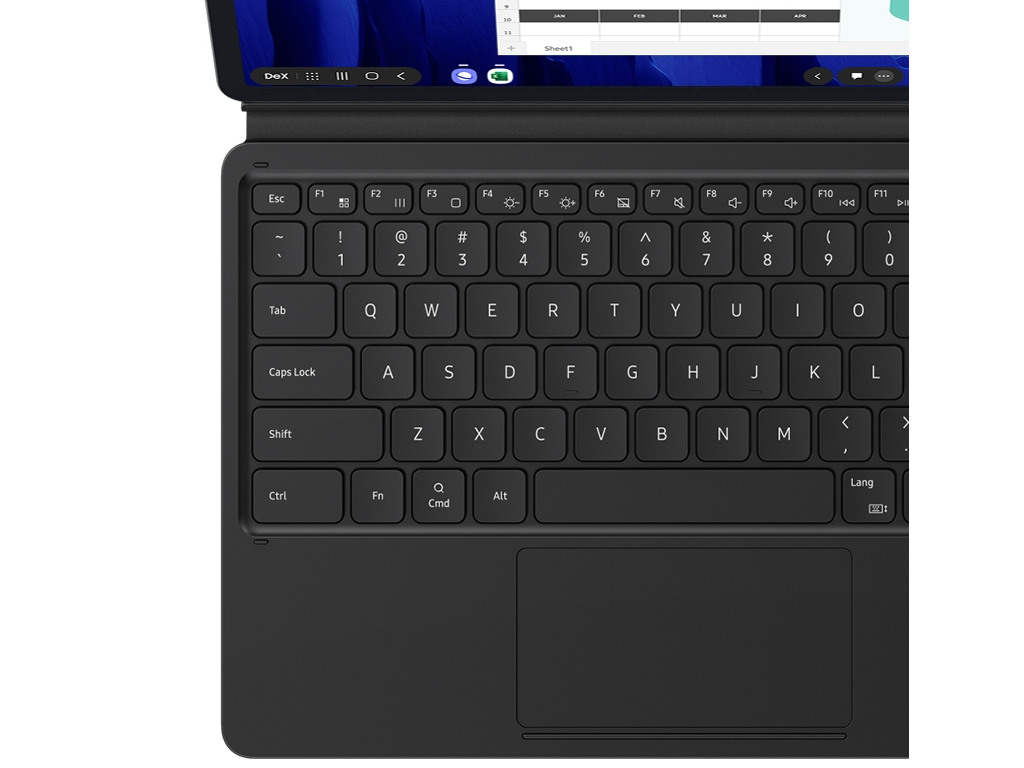 Samsung Galaxy Tab S7+ 5G modrý