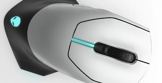 Dell Alienware AW610M (545-BBCN) bezdrátová myš bílá