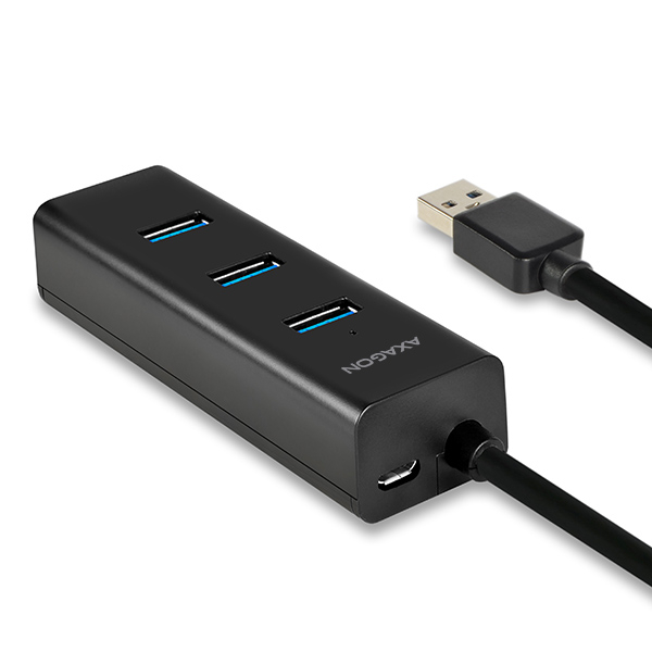 AXAGON HUE-S2B – čtyřportový USB 3.0 hub s kabelem