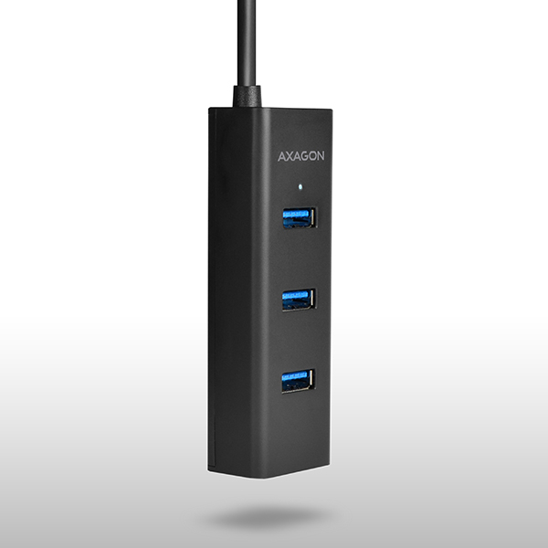 Nabíjení telefonu a připojení externích disků přes hub HUE-S2BL