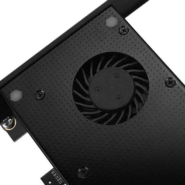 AXAGON PCEM2-DC – detail vestavěného ventilátoru