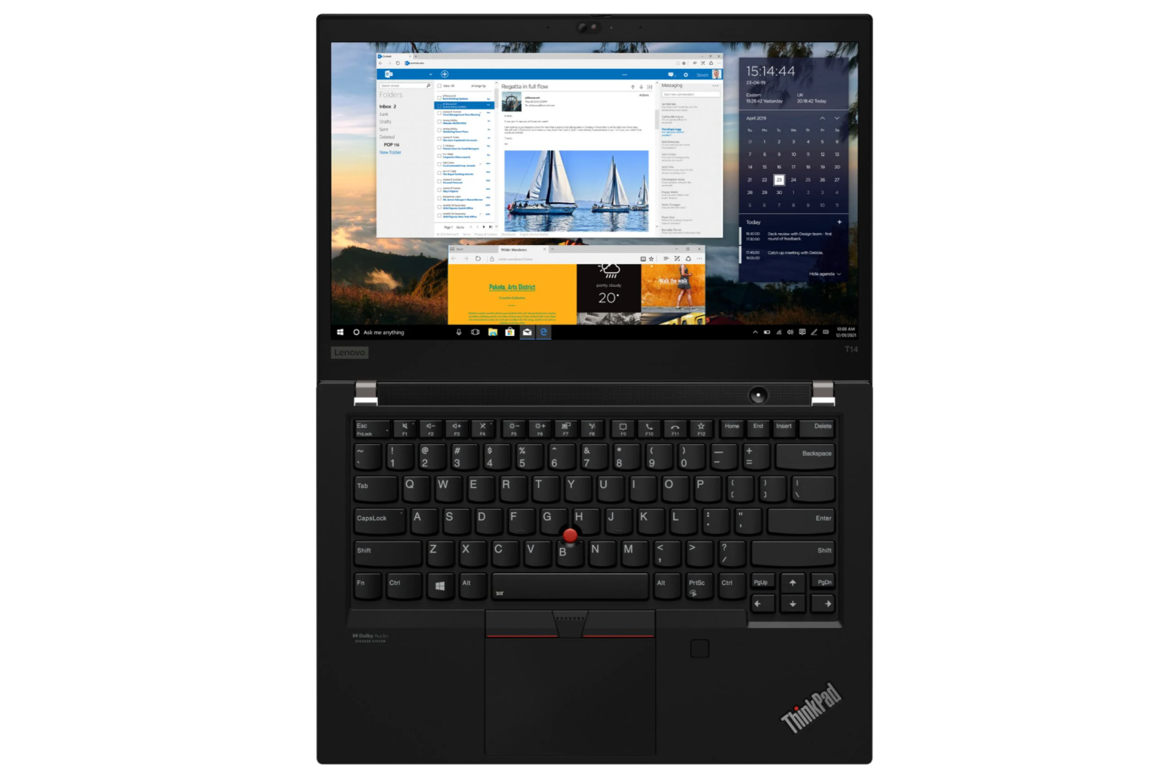 Lenovo ThinkPad T14 Gen 1 (20UD003PCK) černý