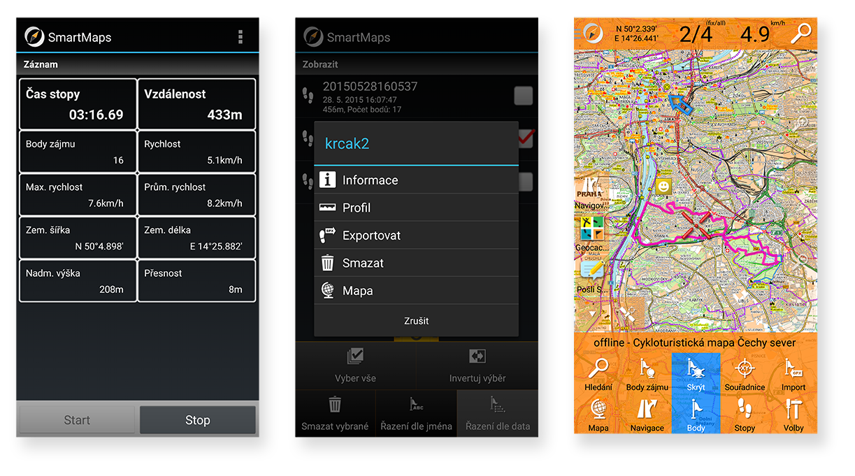 Smartmaps navigator