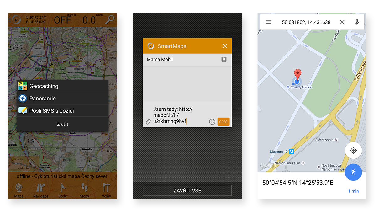 Smartmaps navigator