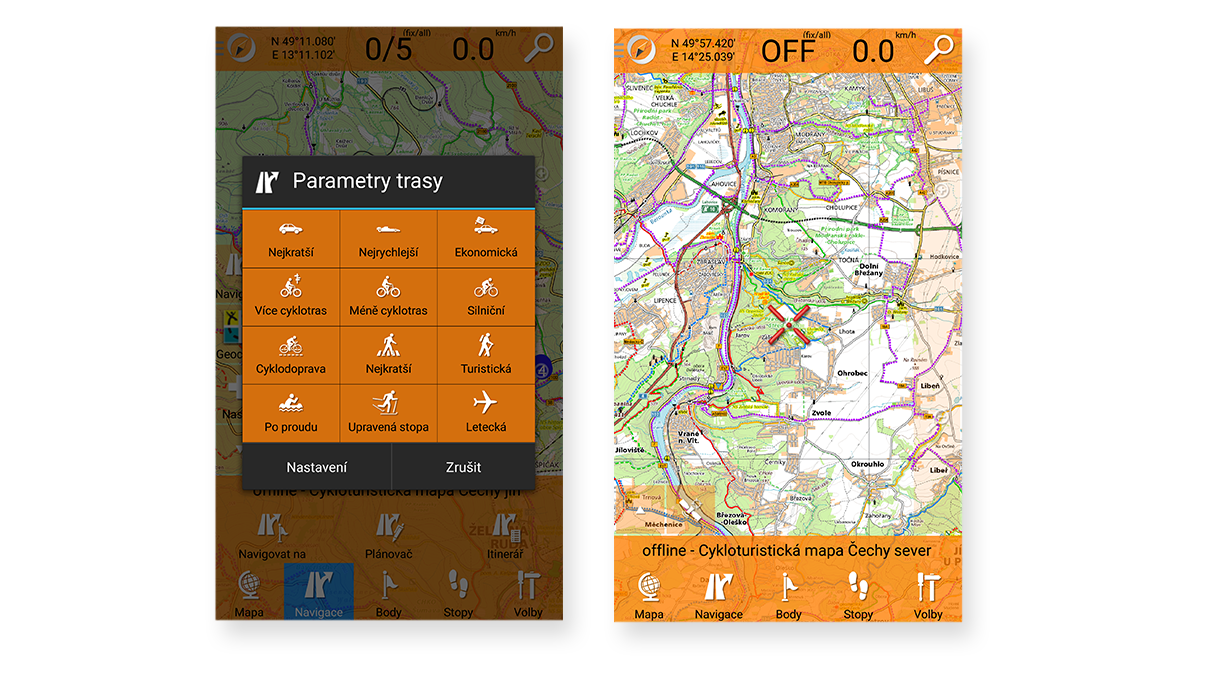 Smartmaps navigator