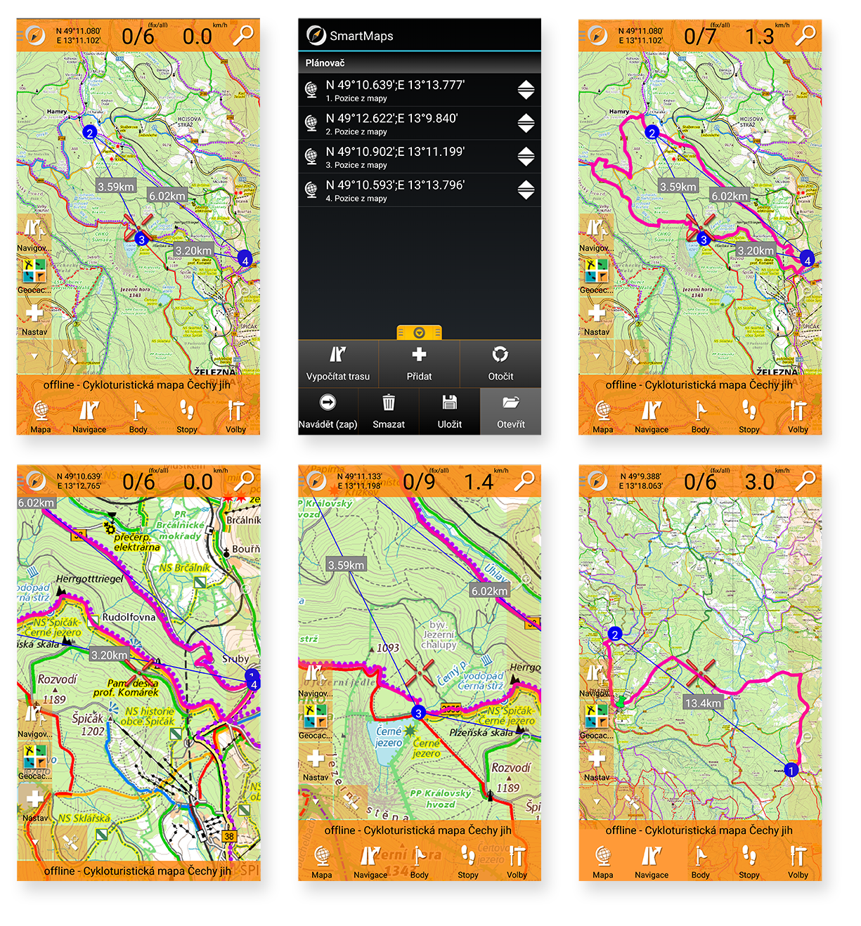 Smartmaps navigator